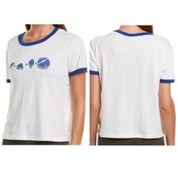 Avocado Venice Ringer T-shirt - Picture 1 of 5